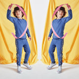 Panel Painted Dot Joggers