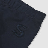Navy Cotton Leggings