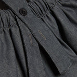 Denim Star Pocket Pinafore Dress