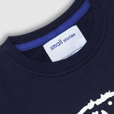 Cheetah Navy Sweatshirt