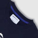 Navy Cheetah Adult Sweater