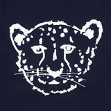 Navy Cheetah Adult Sweater