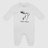 Hare Print Romper