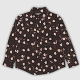 Painted Dot Brown Shirt