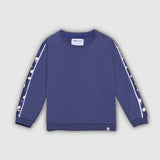 Painted Dot Panel Sweatshirt