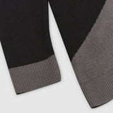 Panel Knitted Sweater