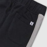 Panel Black and Grey Joggers