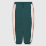 Panel Green and Pink joggers
