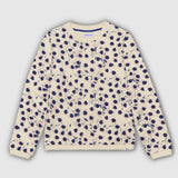 Painted dot adult sweater
