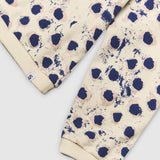 Painted dot adult sweater