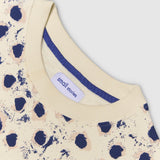 Painted dot adult sweater