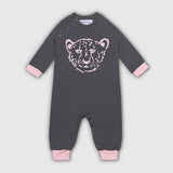 Cheetah Pink Romper