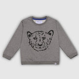 Cheetah Grey Sweatshirt