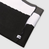 Knitted panel scarf