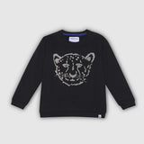 Cheetah Black Sweatshirt
