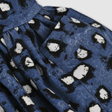 Painted Dot Blue Dress