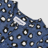 Painted Dot Blue Dress