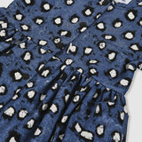 Painted Dot Blue Dress