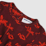 Fish Print Dress