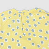 Painted Dot Yellow Romper