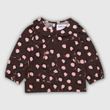 Painted Dot Collar Blouse