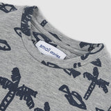 Fish Print Sweater