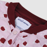 Painted Dot Padded Quilted Jacket