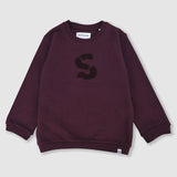 Small Stories Burgandy Sweater