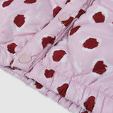 Painted Dot Padded Quilted Jacket