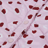 Painted Dot Padded Quilted Jacket