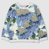 Landscape Print Sweater